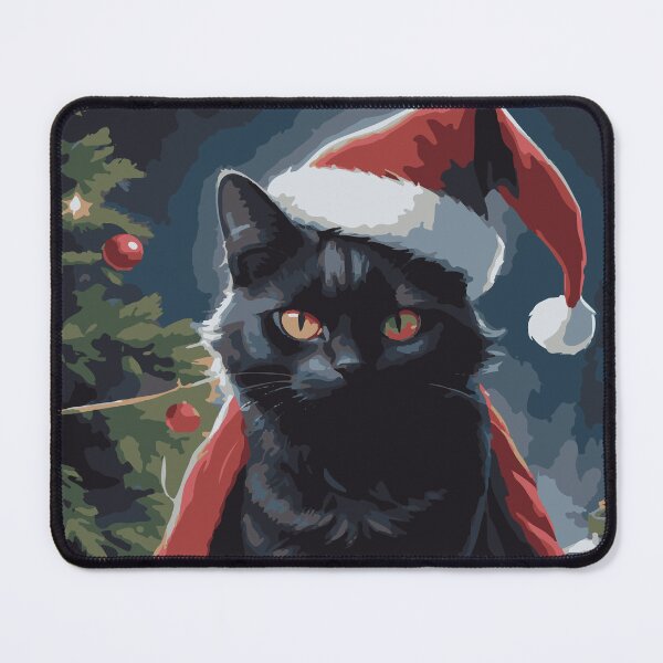 Item preview, Black Santa cat designed and sold by After De Moment.