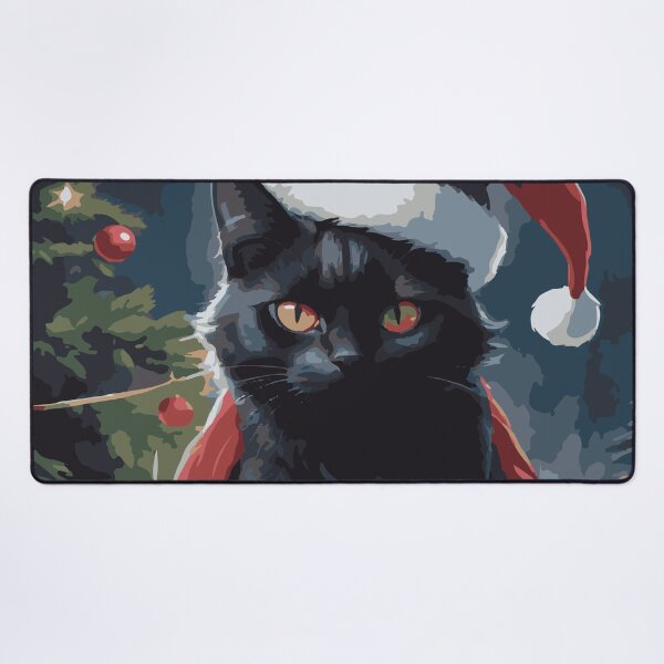 Item preview, Black Santa cat designed and sold by After De Moment.