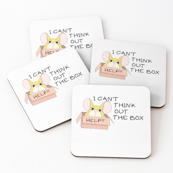Item preview, THINK OUT THE BOX MOUSE designed and sold by ZMaria.
