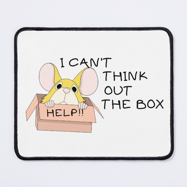 Item preview, THINK OUT THE BOX MOUSE designed and sold by ZMaria.