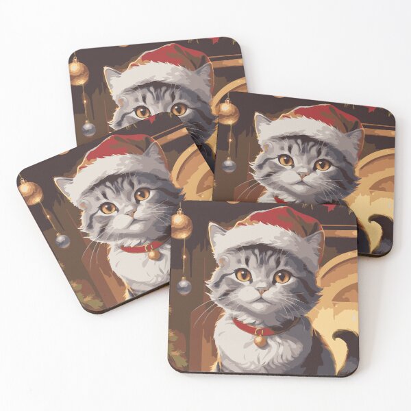 Item preview, chirtmas cat designed and sold by After De Moment.