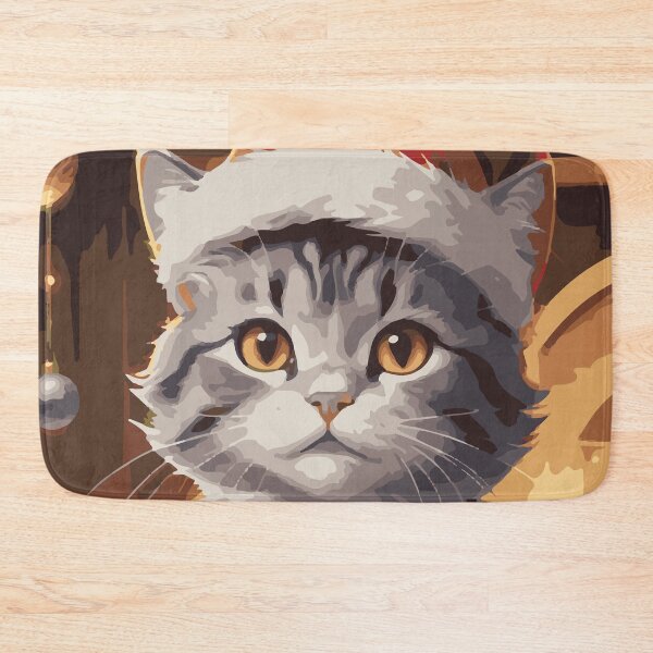Item preview, chirtmas cat designed and sold by After De Moment.