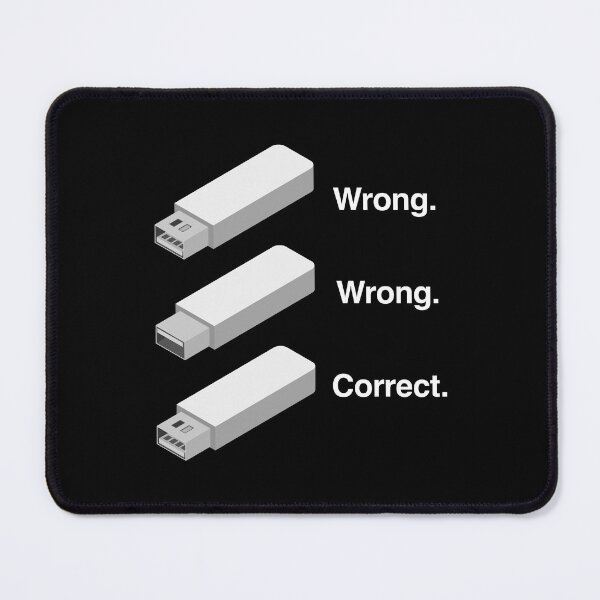 Item preview, Funny USB Joke Relatable Tech Humor Nerdy IT Computer Software Programming designed and sold by w1ckerman.