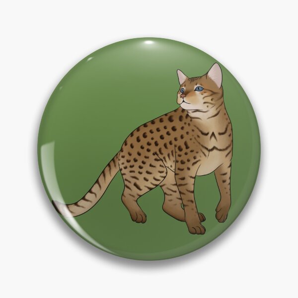 Item preview, Brown Spotted Tabby Cat designed and sold by terrifying.