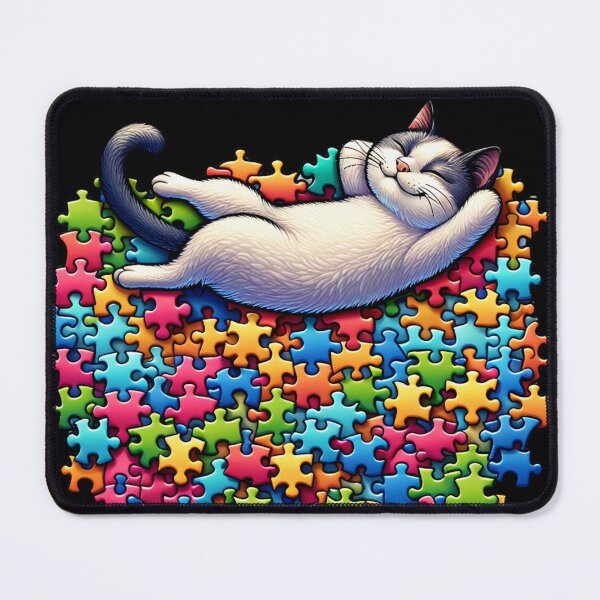 Item preview, Puzzle Cat Comfort designed and sold by FzCooper.