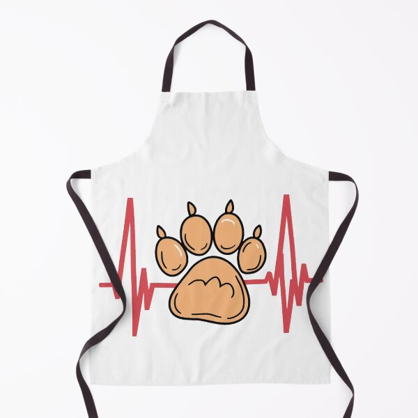 Item preview, paw heartbeat line designed and sold by jkrphoto.