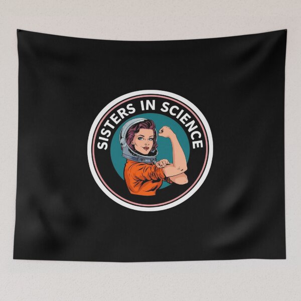 Item preview, Sisters in Science - Funny Retro Women in Science & STEM gift designed and sold by StemMerch247.