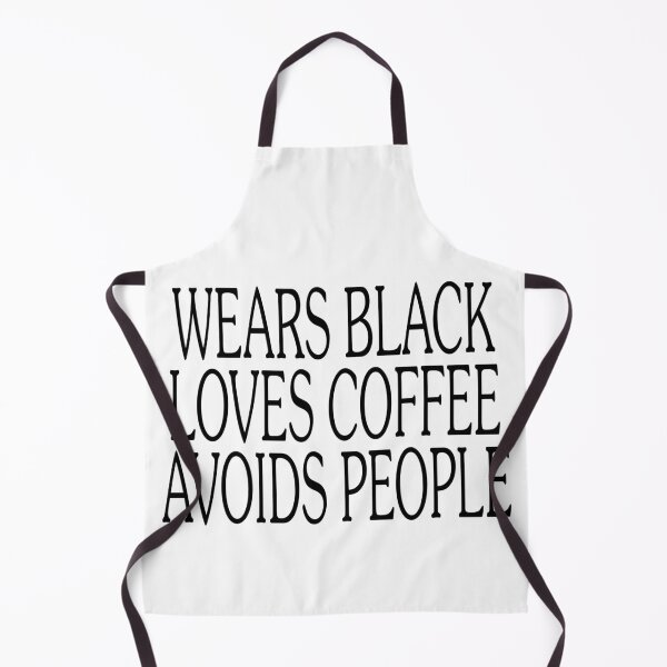 Item preview, Caffeinated Hermit: Wears Black, Avoids Humans designed and sold by Mohamed Orav.