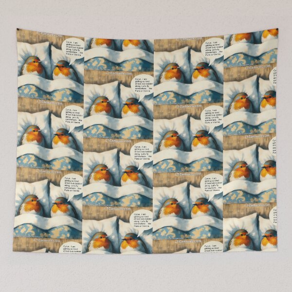Item preview, Red Red Robins Go Bob Bob Bobbin...To Paris?  designed and sold by Rick London Gifts.