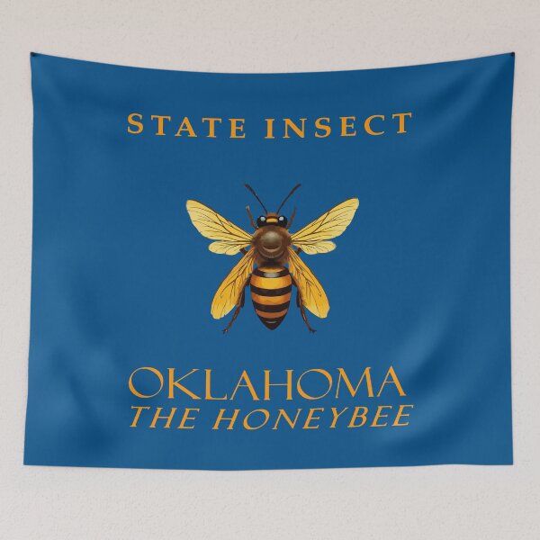 Item preview, Oklahoma Territory Insect The Honeybee designed and sold by taiche.