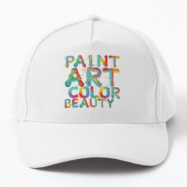 PAINT WORDS Baseball Cap