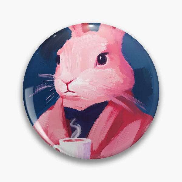Item preview, It's Tea Time! Gentleman Bunny Themed Illustration designed and sold by triplethedot.