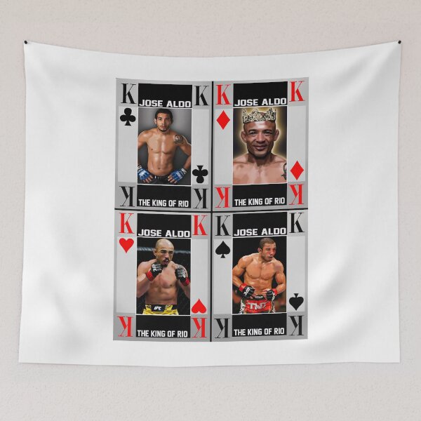 Item preview, The King of Rio – José Aldo Playing Card Design designed and sold by GrizzlyCollective.
