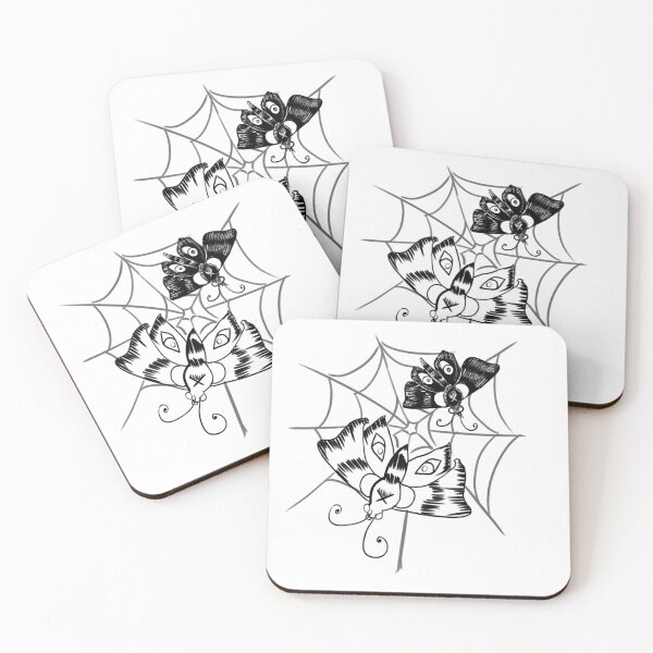Item preview, Deathmoths in a Web designed and sold by galaxybuttt.
