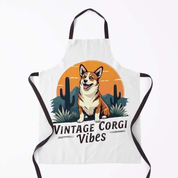 Item preview, Retro Vintage Corgi – Vintage Corgi Vibes Nostalgic Charm designed and sold by zoughlal.