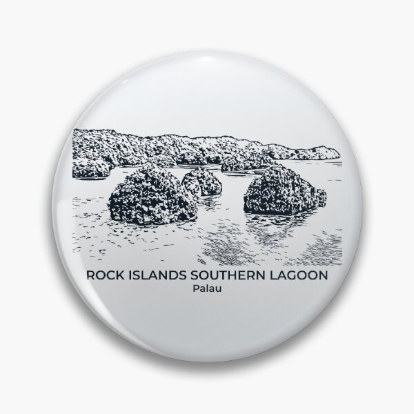 Item preview, Rock Islands Southern Lagoon - Palau designed and sold by Lakeric Cityscapes.