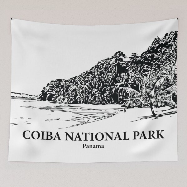 Artikelvorschau, Coiba Nationalpark - Panama entworfen und verkauft von Lakeric Cityscapes.