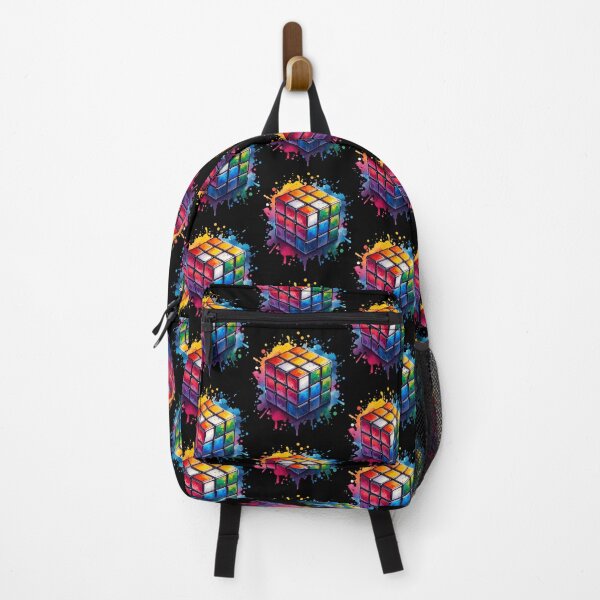 Item preview, Rainbow Cube Illusion – Trippy Abstract Art designed and sold by FzCooper.