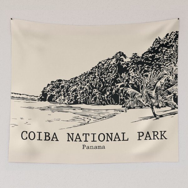Artikelvorschau, Coiba Nationalpark - Panama entworfen und verkauft von Lakeric Cityscapes.