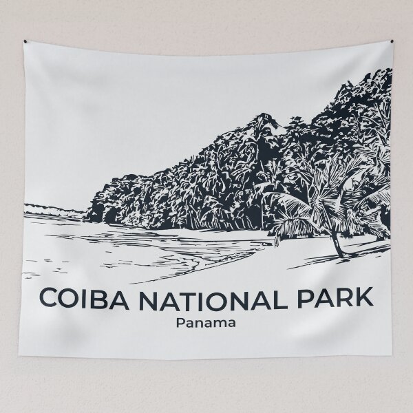 Artikelvorschau, Coiba Nationalpark - Panama entworfen und verkauft von Lakeric Cityscapes.