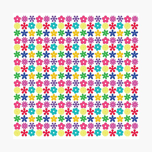 Item preview, Flowers Vector Pattern designed and sold by varshitha2024.