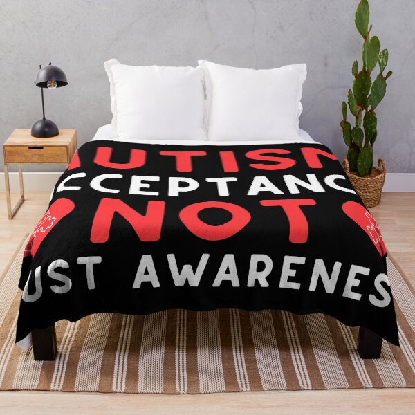 Item preview, Autism Acceptance Not Just Awareness designed and sold by Teetreasure2.