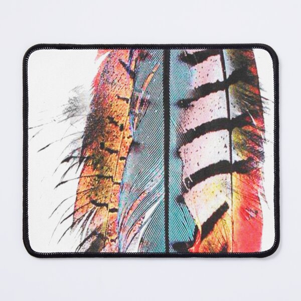 Item preview, Colorful feather designed and sold by NoBrandArt.
