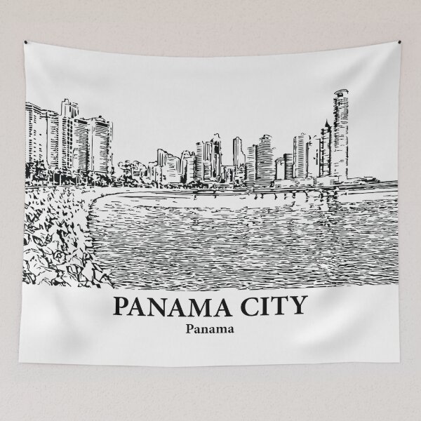 Artikelvorschau, Panama-Stadt - Panama entworfen und verkauft von Lakeric Cityscapes.