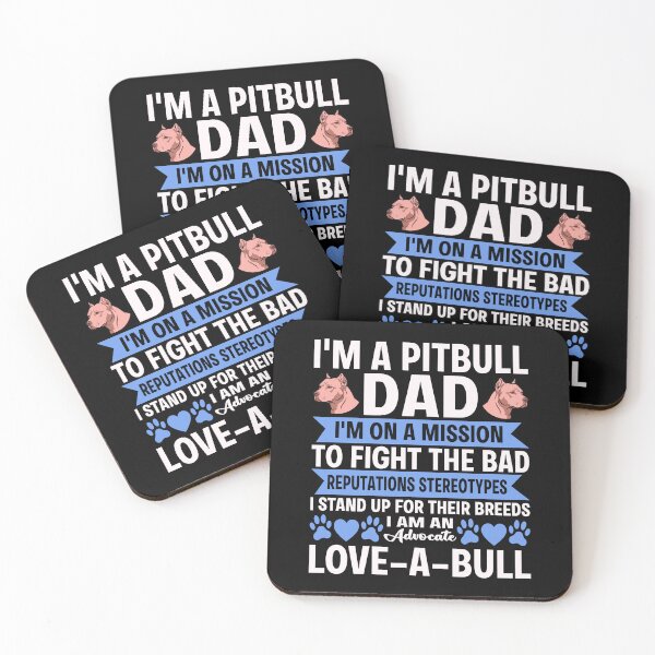 Item preview, Pitbull Dad designed and sold by Designx99Shirt.