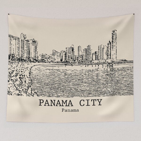 Artikelvorschau, Panama-Stadt - Panama entworfen und verkauft von Lakeric Cityscapes.