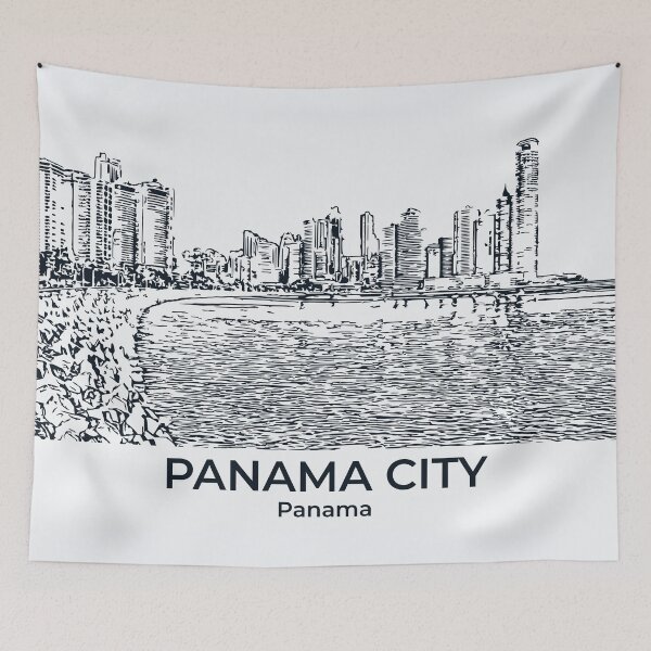 Artikelvorschau, Panama-Stadt - Panama entworfen und verkauft von Lakeric Cityscapes.
