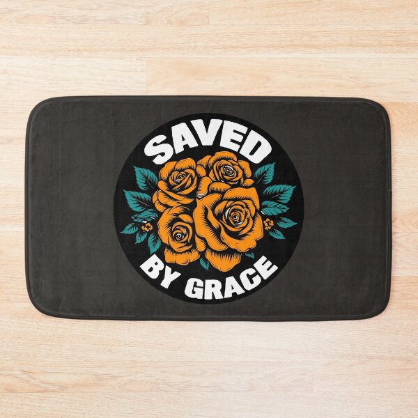 Item preview, Saved By Grace By God With Roses designed and sold by plushism.