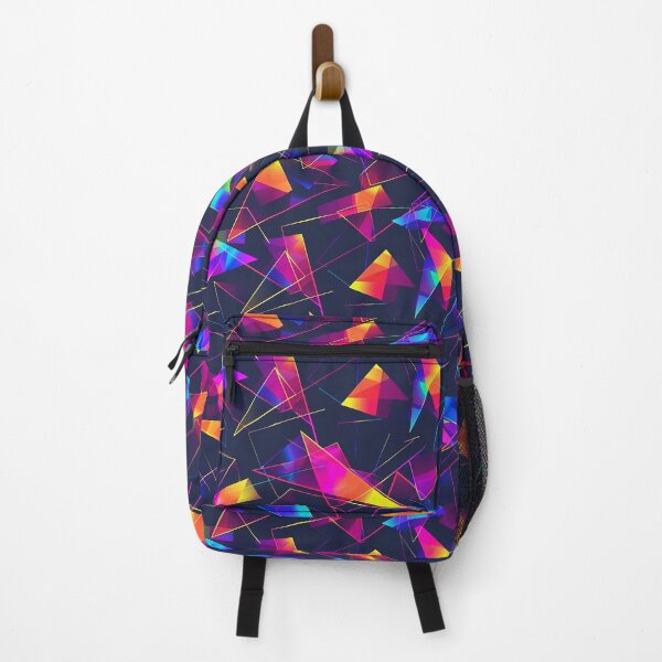 Item preview, Neon Abstract Geometric Pattern designed and sold by Repetra.