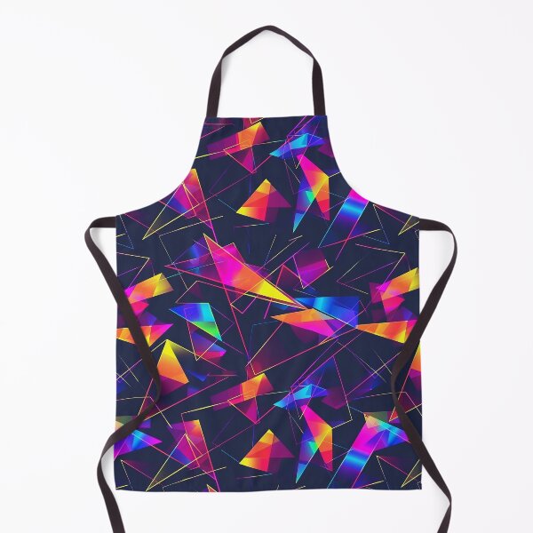 Item preview, Neon Abstract Geometric Pattern designed and sold by Repetra.
