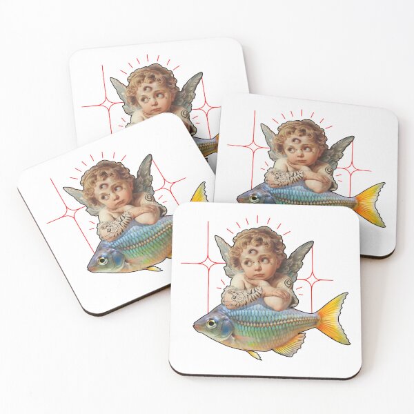 Item preview, ANGEL AND FISH №4 designed and sold by KisuMuho.