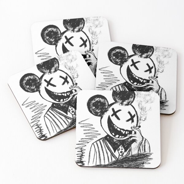 Item preview, smoking mouse designed and sold by NoBrandArt.