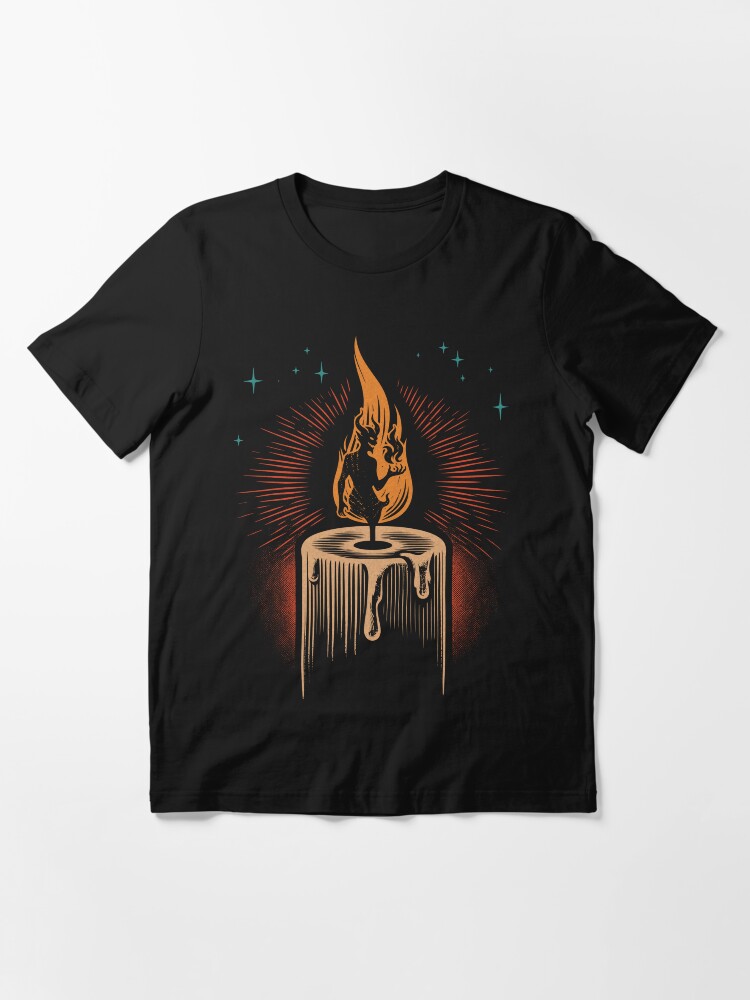 Thumbnail 3 of 7, Essential T-Shirt, Flickering designed and sold by v-nerd.