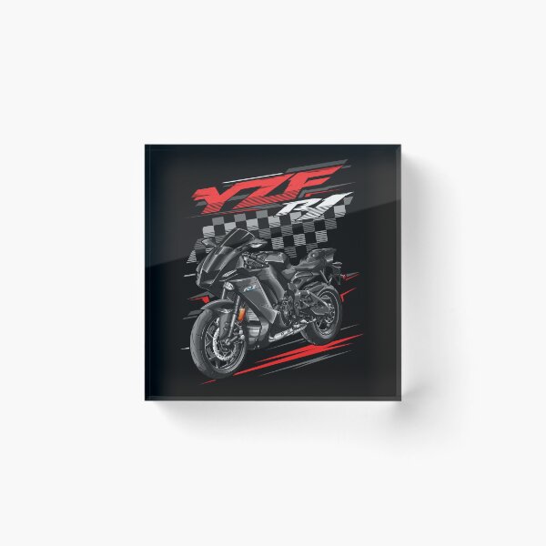 Item preview, Yamaha YZF-R1 2022-2023 (Raven) for Motorcycle Riders designed and sold by MotoApparelHub.