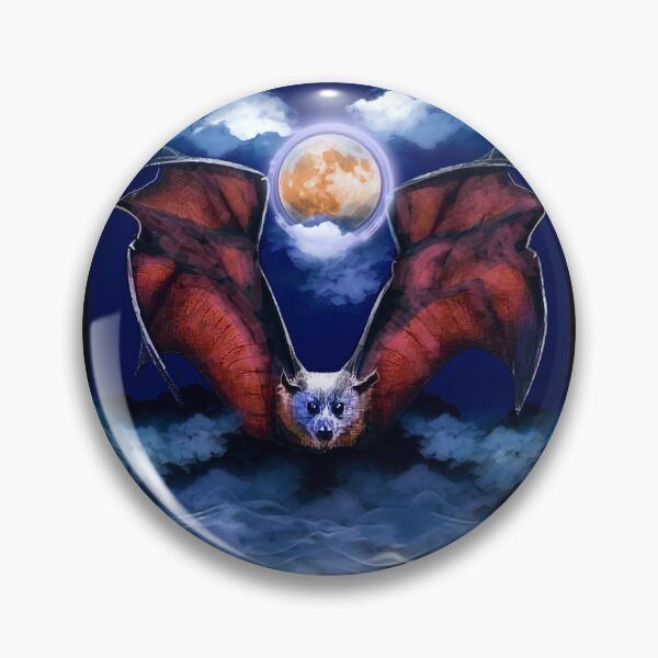 Item preview, Moon Bat designed and sold by Tripp Art Studio.