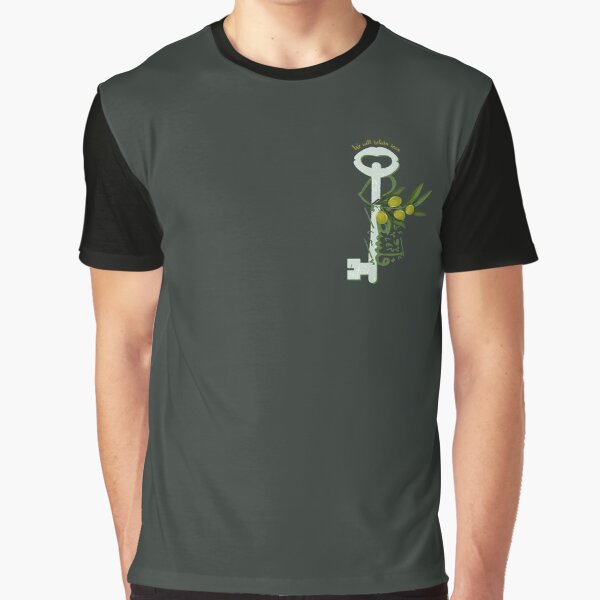 Item preview,  Palestine T shirt, olive trees will grow again, Palestinians will get the key of their houses again  the key of  designed and sold by Humanity brush .