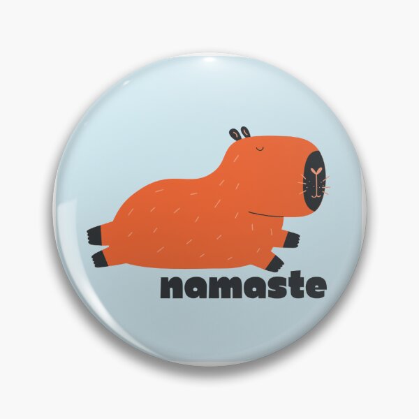 Artikelvorschau, Namaste: Yoga Cabybara entworfen und verkauft von YMAPrints.