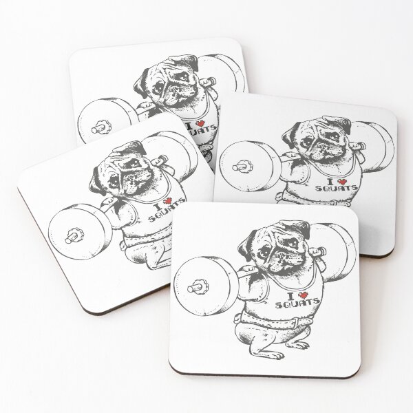 Item preview, Pug Squats designed and sold by Huebucket.
