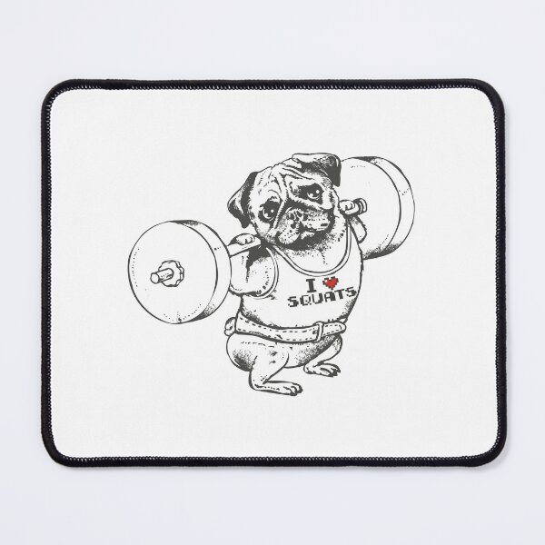 Item preview, Pug Squats designed and sold by Huebucket.