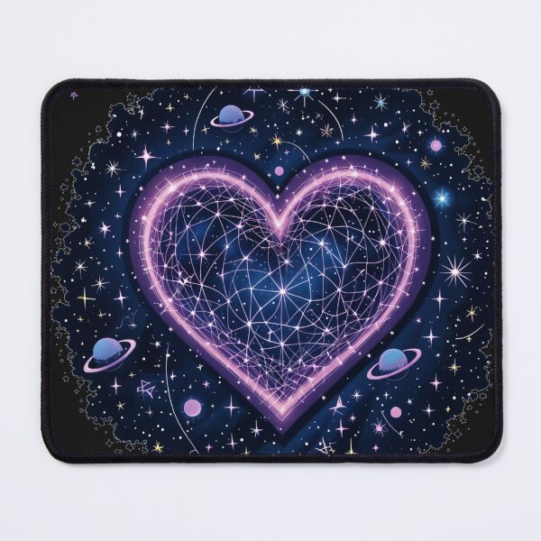 Item preview, Celestial Heart Design - Cosmic Love and Starry Art designed and sold by latelierdechris.