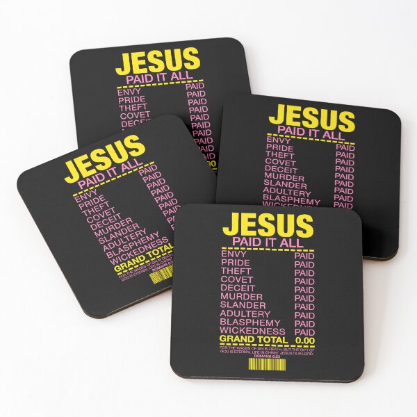 Item preview, Jesus Paid It All designed and sold by plushism.