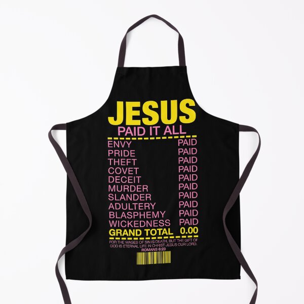 Item preview, Jesus Paid It All designed and sold by plushism.