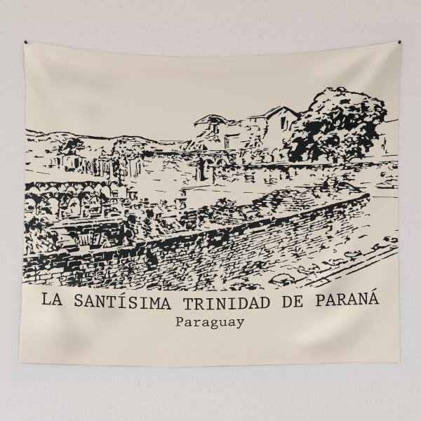 Item preview, La Santísima Trinidad de Paraná - Paraguay designed and sold by Lakeric Cityscapes.