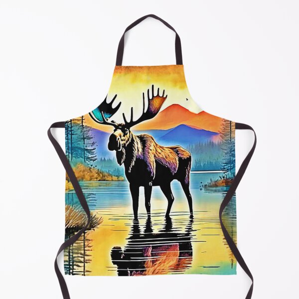 Item preview, Moose Lake Sunset Majesty designed and sold by Health And Fitness Posts e-Store.