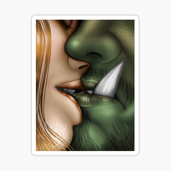 Monster Kisser Sticker