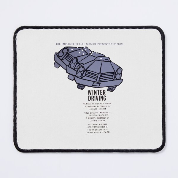 Item preview, intage Film Poster – Employee Health Service Presents: Winter Driving designed and sold by paulo silveira.